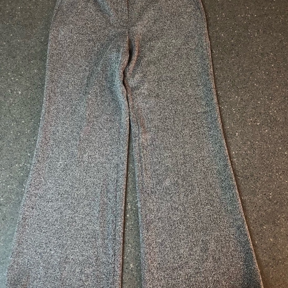 Jones New York Charcoal Wide-Leg Pants